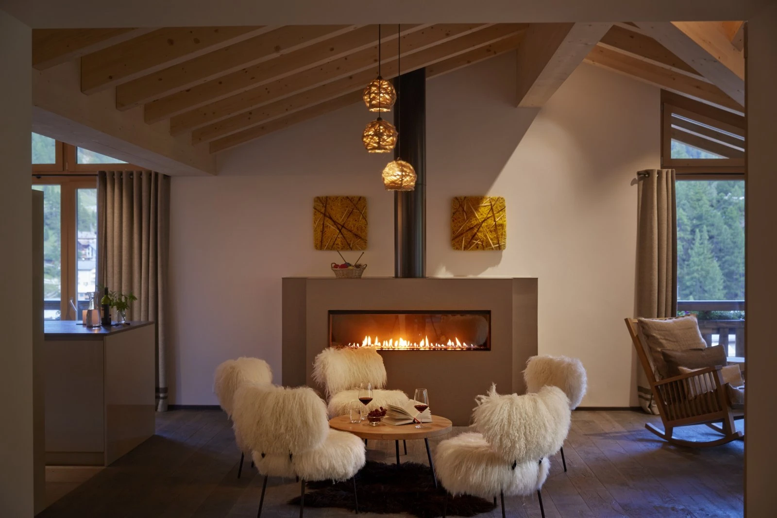 Chalet La vue